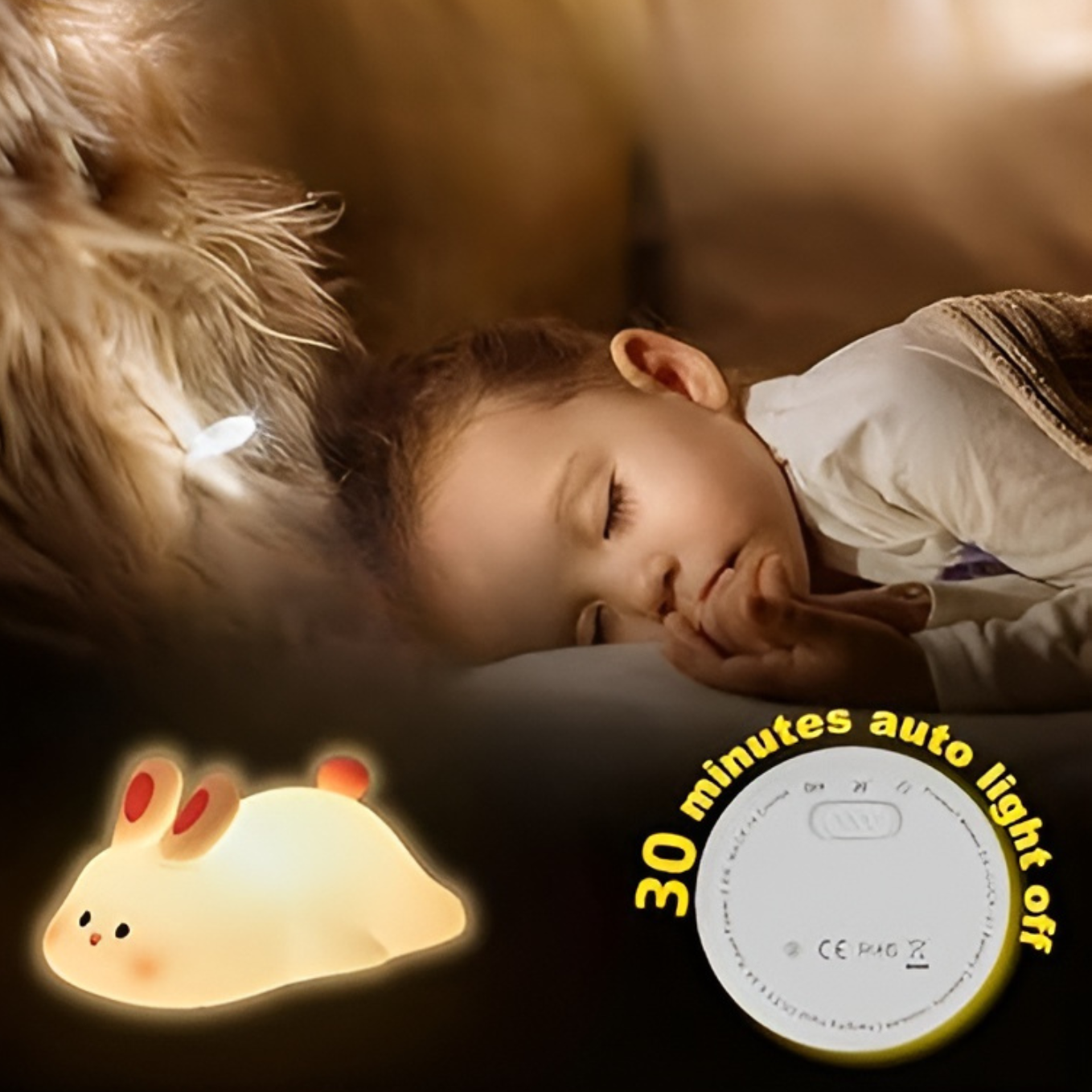 Premium Face Rabbit Lamp