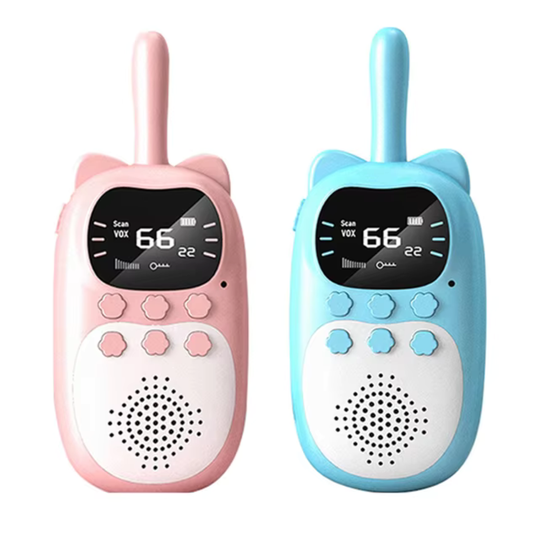 Premium Kids Walkie Talkie Set with LCD Screen