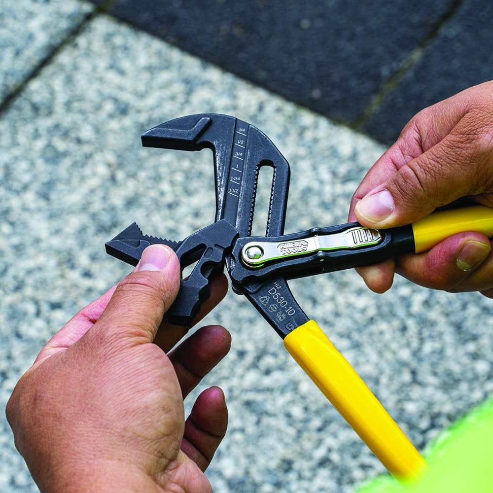 Premium Wrench, Adjustable Pump Plier and Smooth Parallel Jaws