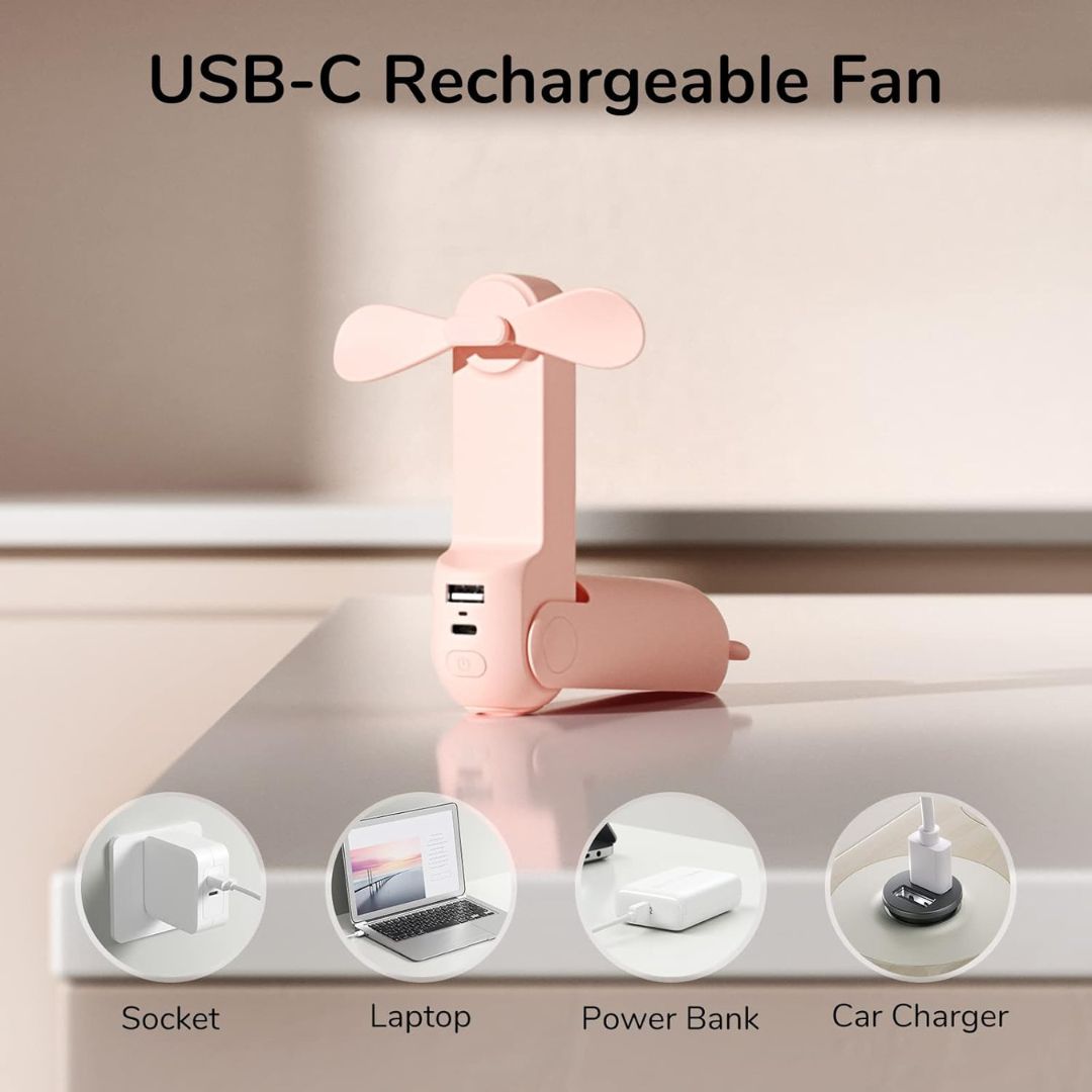 Premium In 1 Handheld Mini Fan