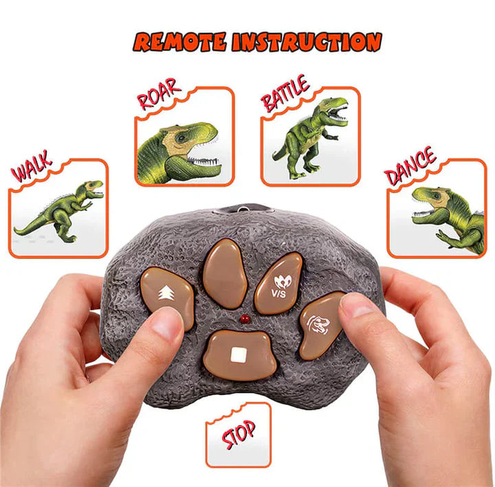 Premium Remote Control Walking Dinosaur Toy