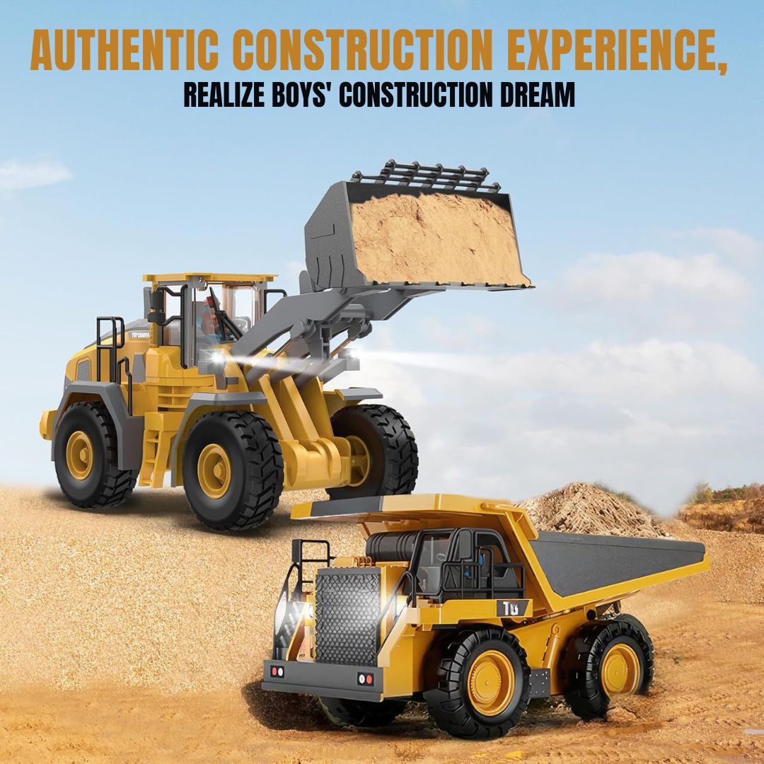 Premium Controlled Machinery - ConstructPro - Sensory Toys