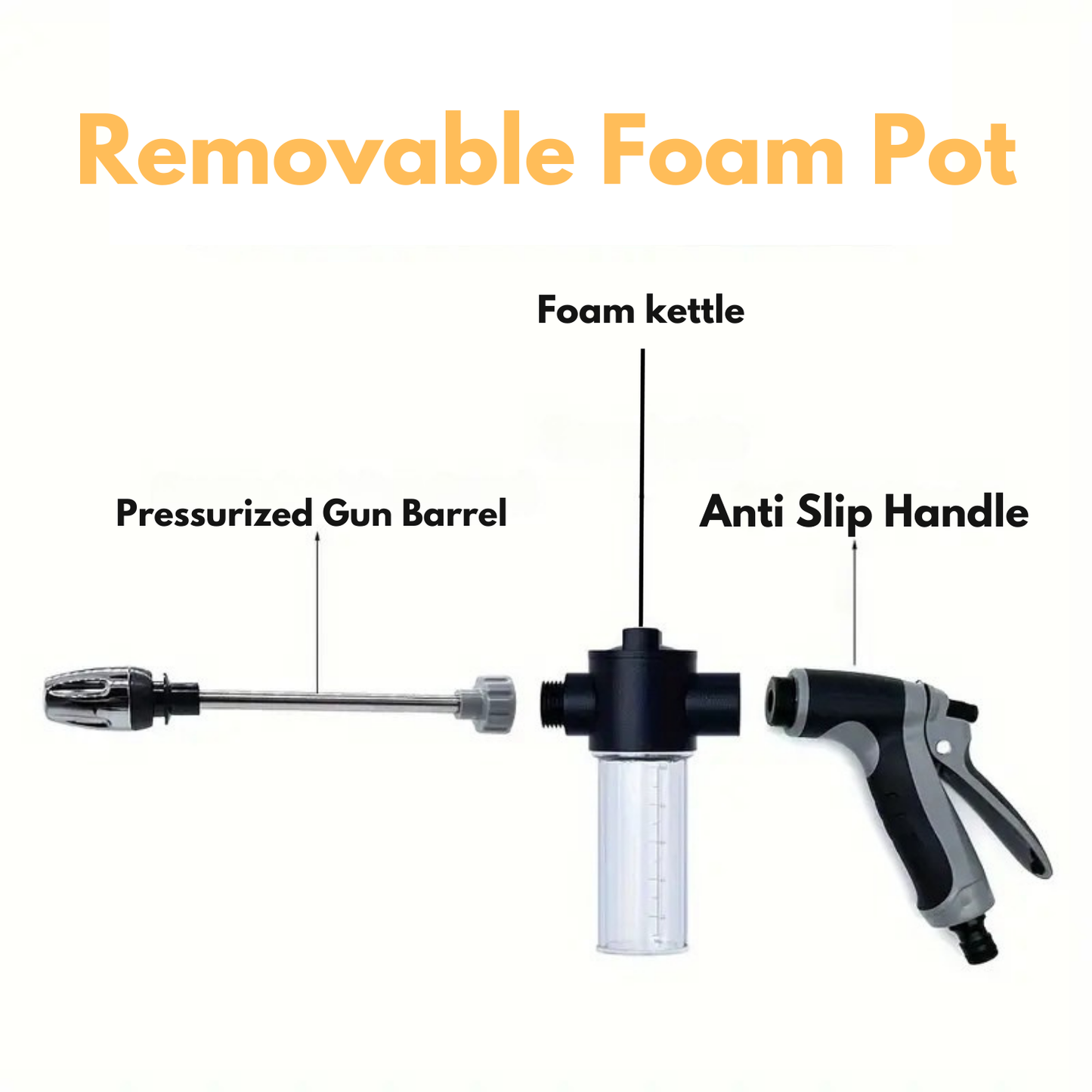 Premium Pressure Car Wash Water Gun