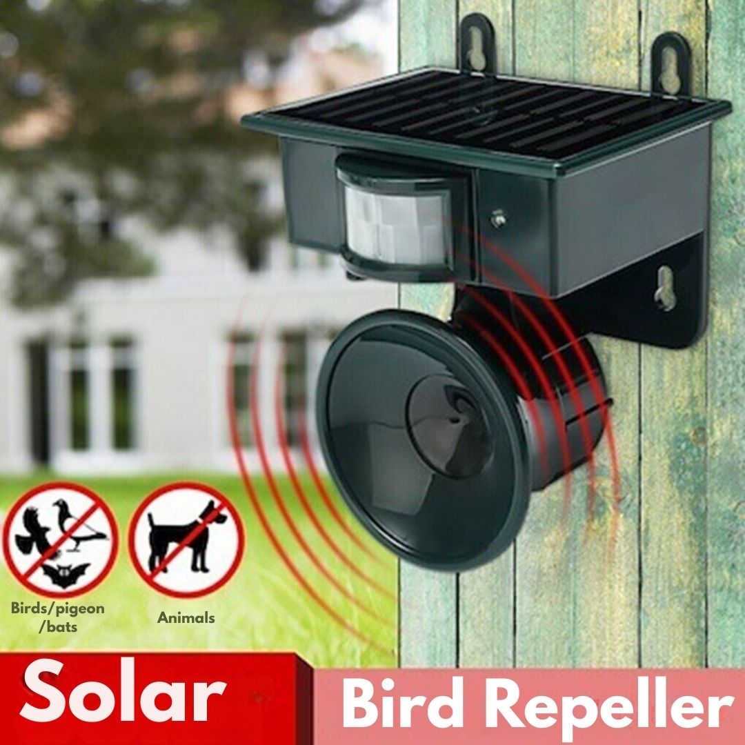 Premium Sensor Bird Repeller & Scarer