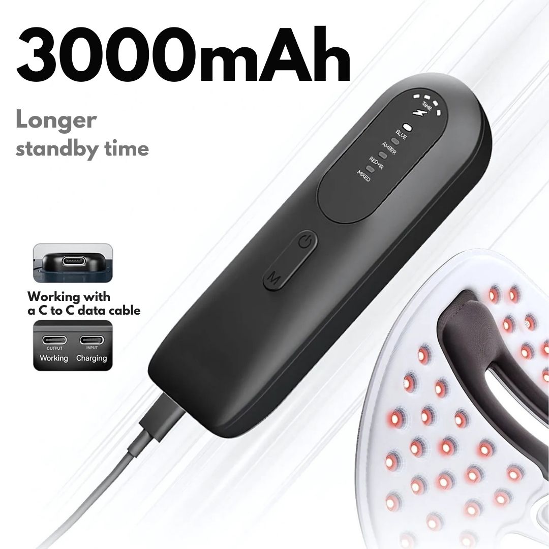 Premium Infrared Therapy Mask with Remote