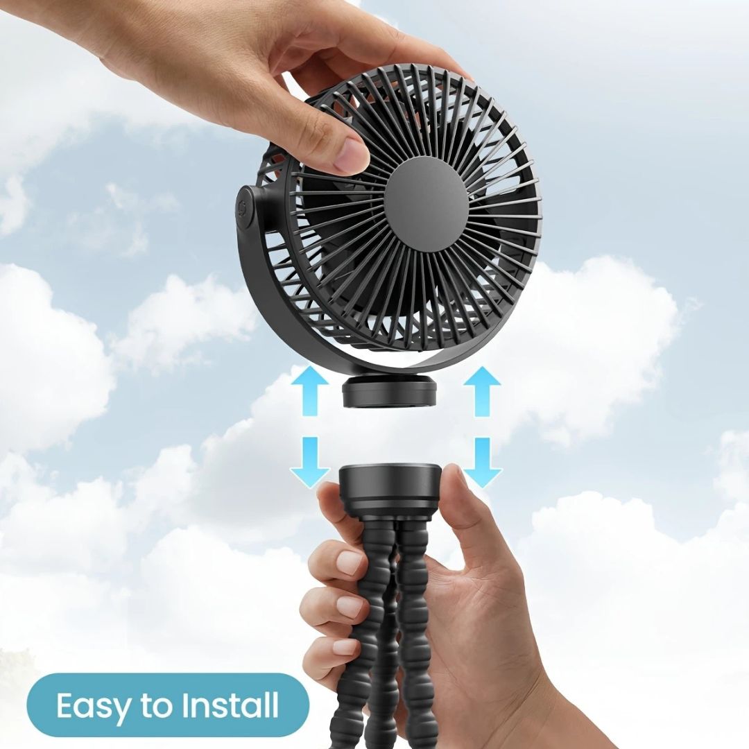 Premium Portable Stroller Fan