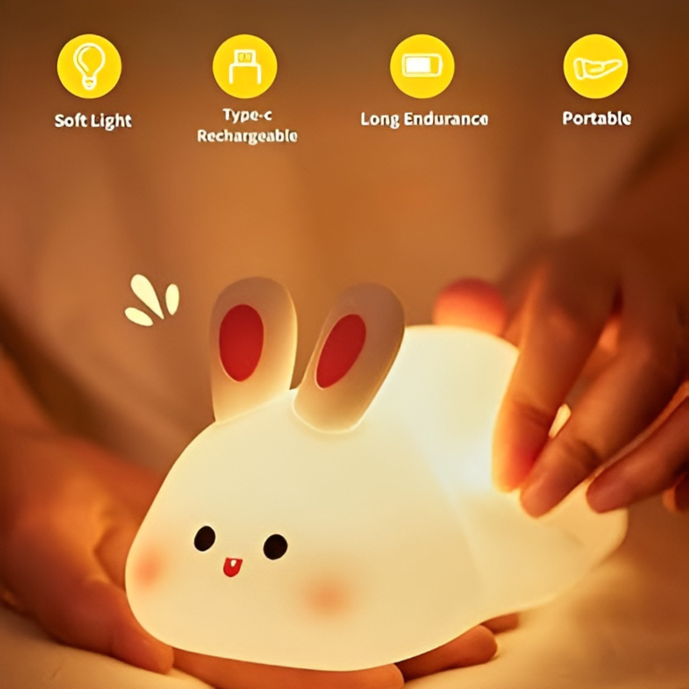 Premium Face Rabbit Lamp