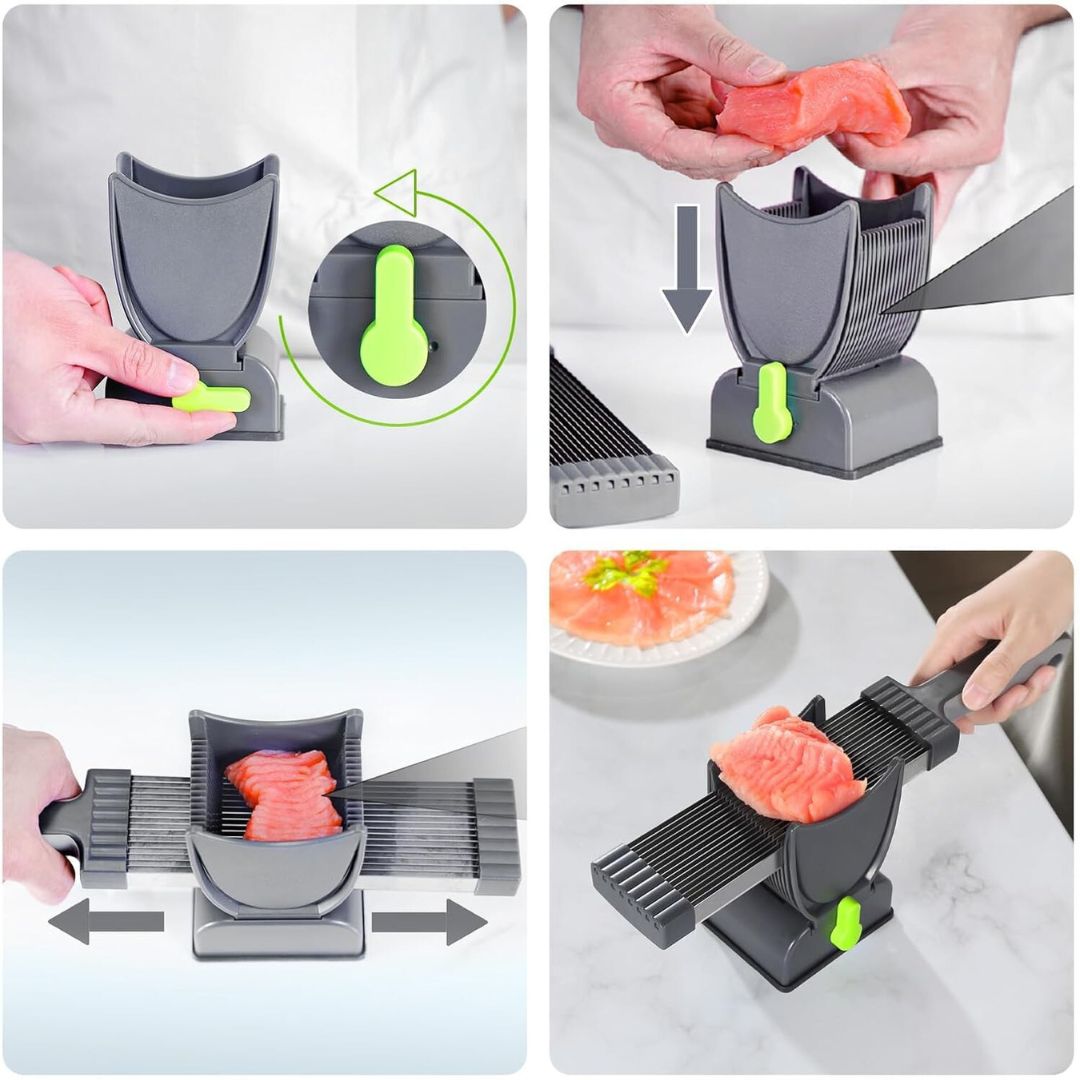Premium Slicer Cleaver Kitchen Knife Set