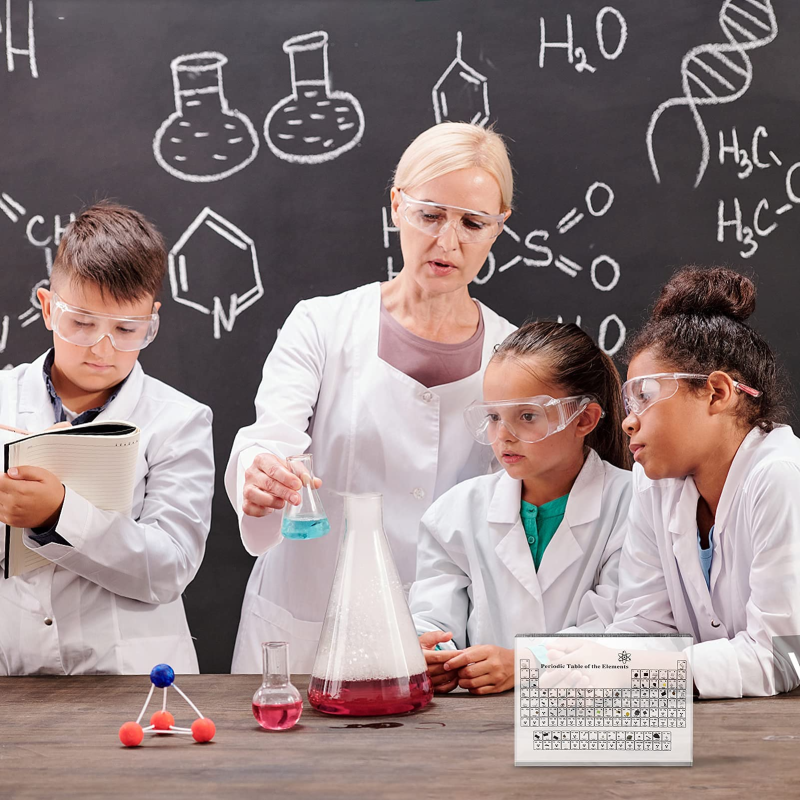 Premium Periodic Table With Real Elements