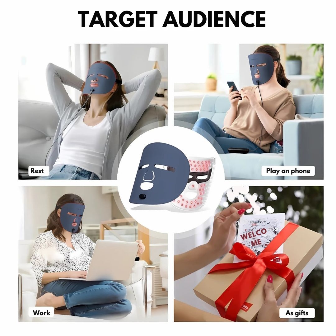Premium Infrared Therapy Mask with Remote