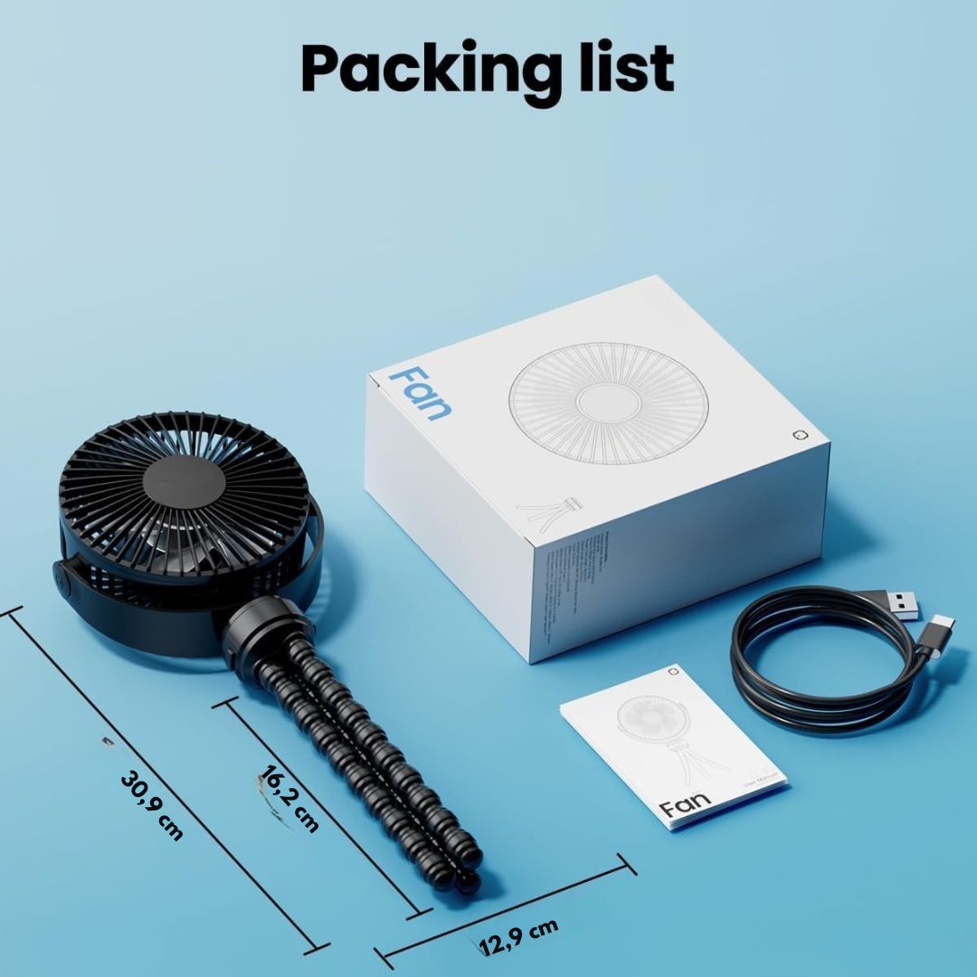 Premium Portable Stroller Fan