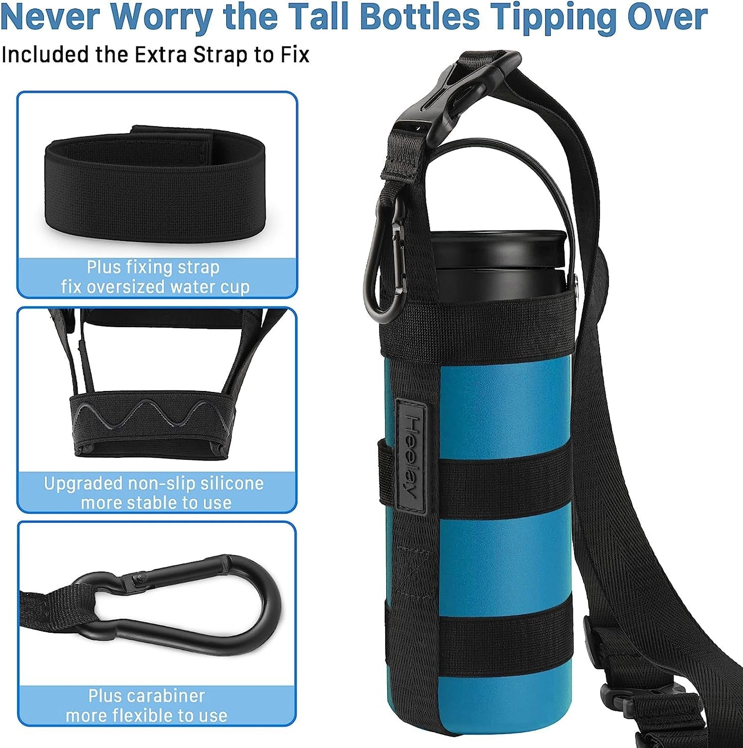 Premium Strap, for 12/25/32/40/64 Oz Universal/Hydro Flask Water Bottles