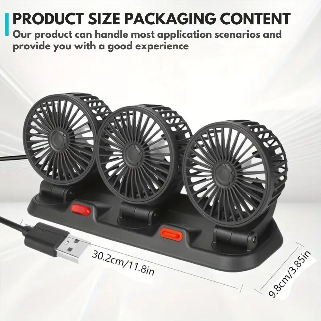 Premium Heads Folding Fan