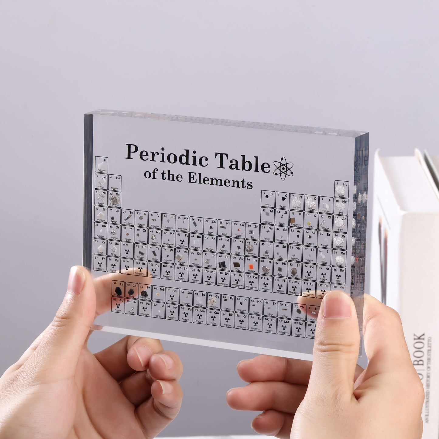 Premium Periodic Table With Real Elements