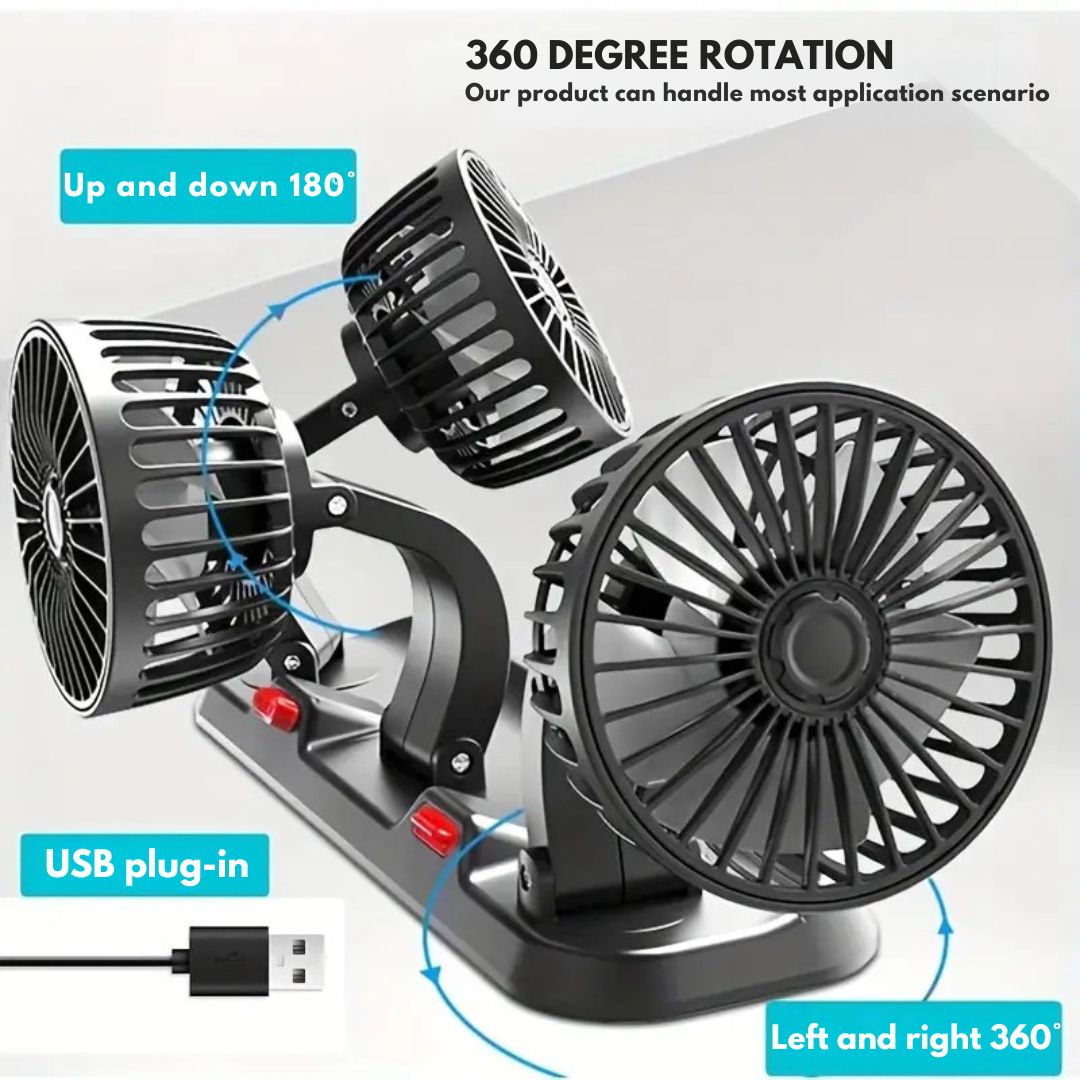 Premium Heads Folding Fan