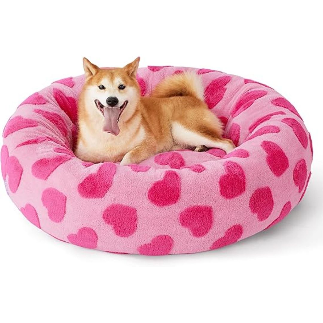 Premium Round Donut Dog Bed