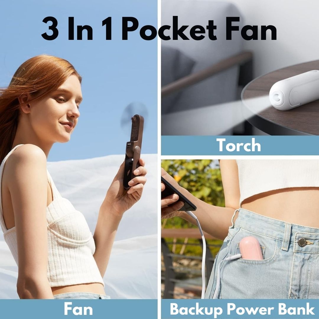 Premium In 1 Handheld Mini Fan