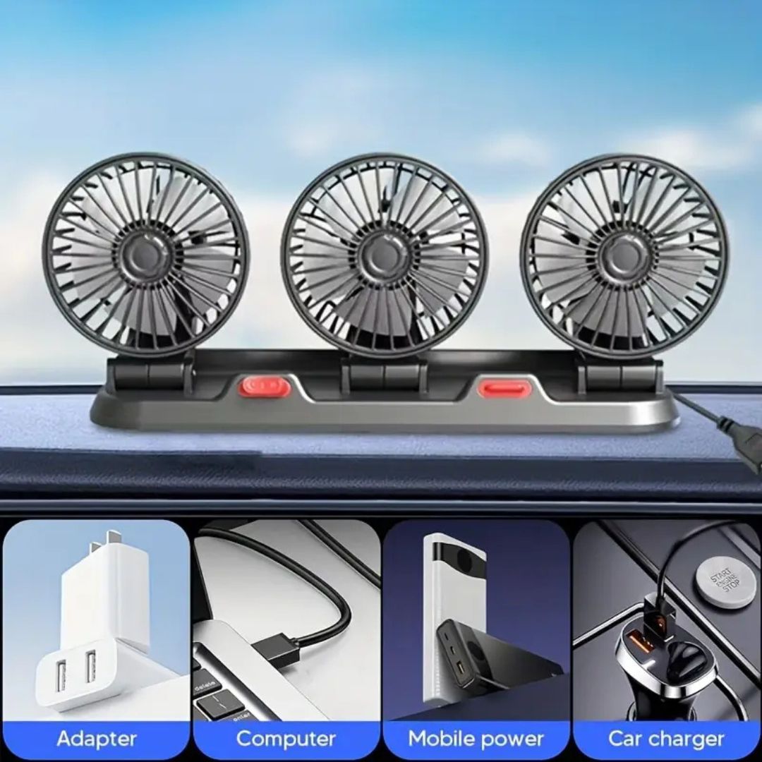 Premium Heads Folding Fan