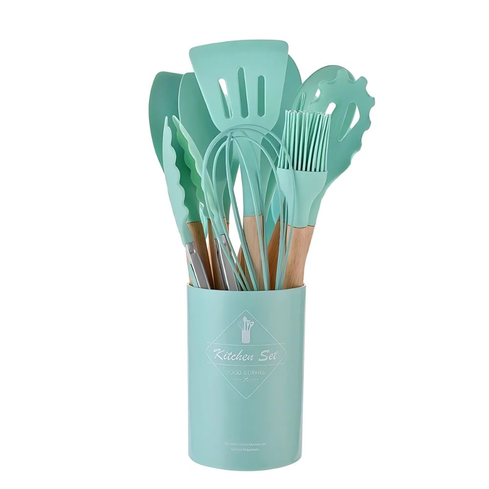 Premium Silicone Non-Stick Cooking Utensil Set