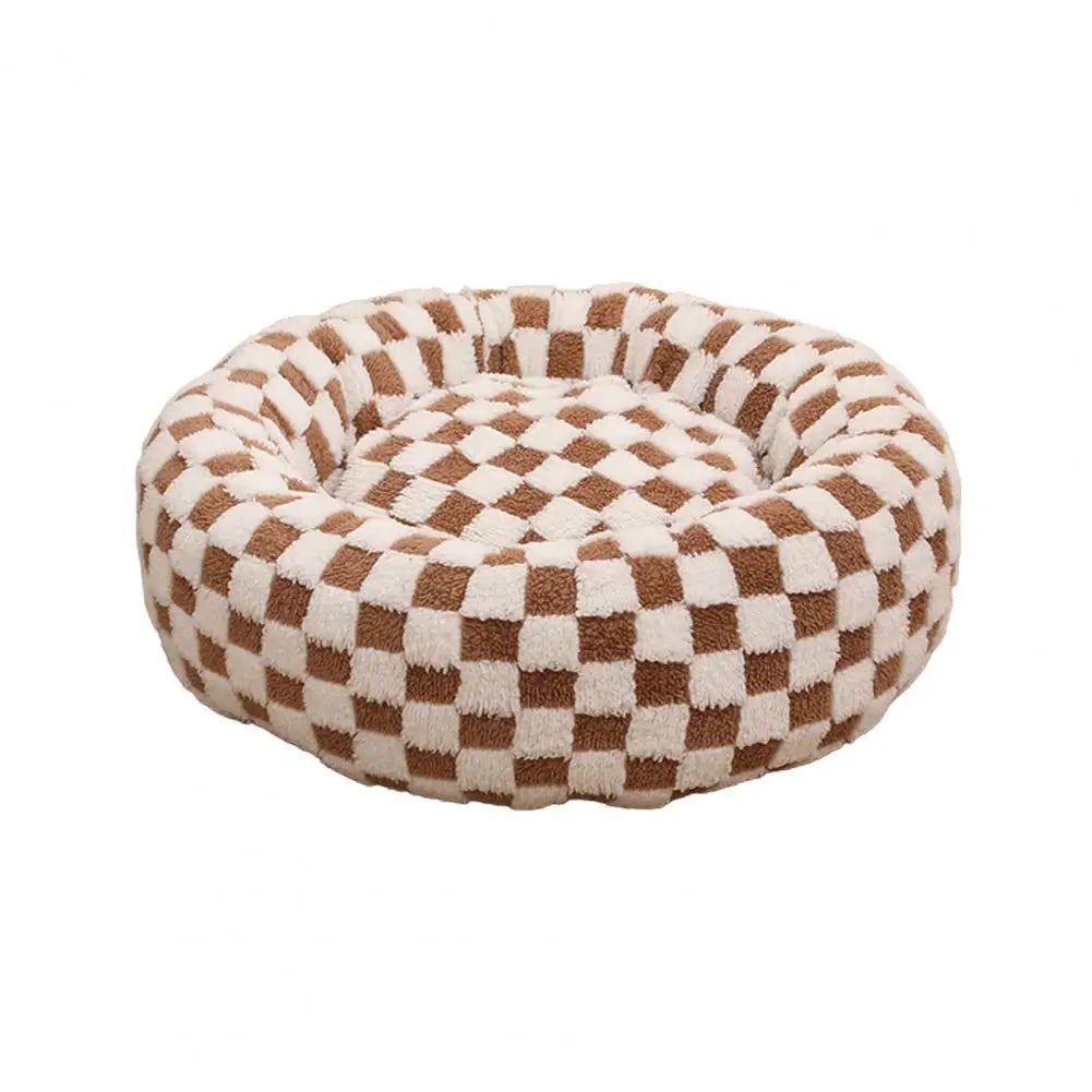 Premium Round Donut Dog Bed