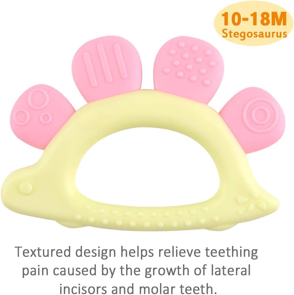 Premium Baby Rattles, Infant Shaker, Newborn Grab N Shake Rattle, Sensory Teether, Development Learning Teeth Toy
