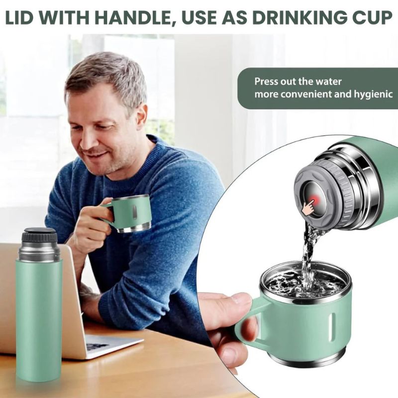 Premium Steel Vacuum Insulated Thermal Mug 500ml
