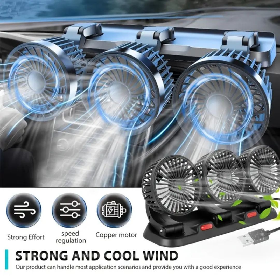 Premium Heads Folding Fan