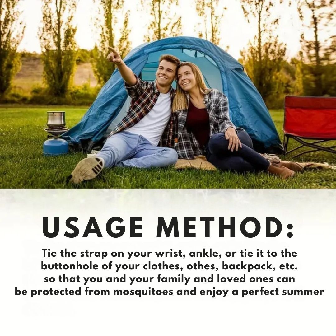 Premium Mosquito Repellent Wristband