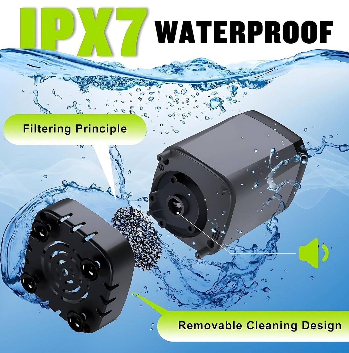 Premium Electric Camping Shower