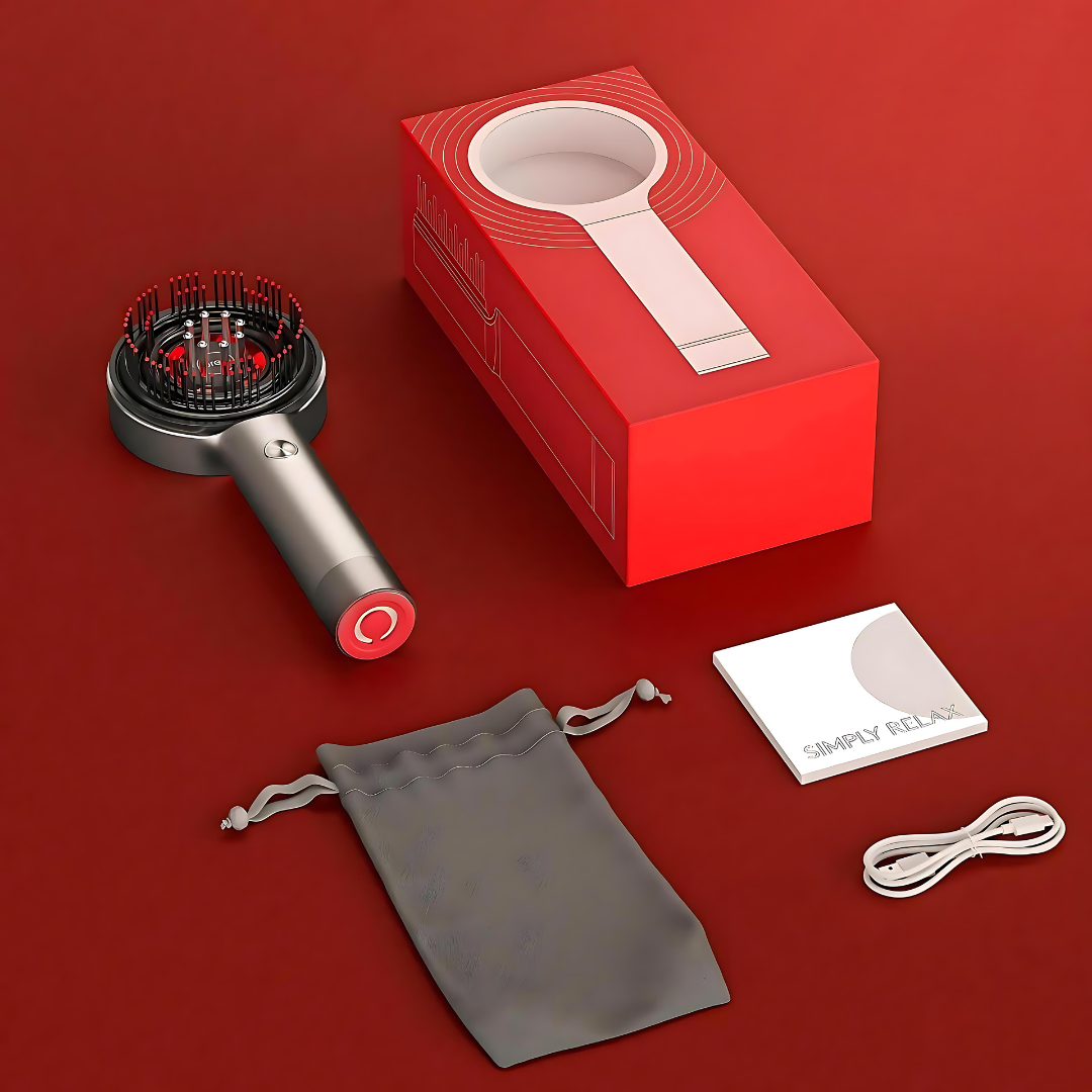 Premium Red Light Scalp Massager