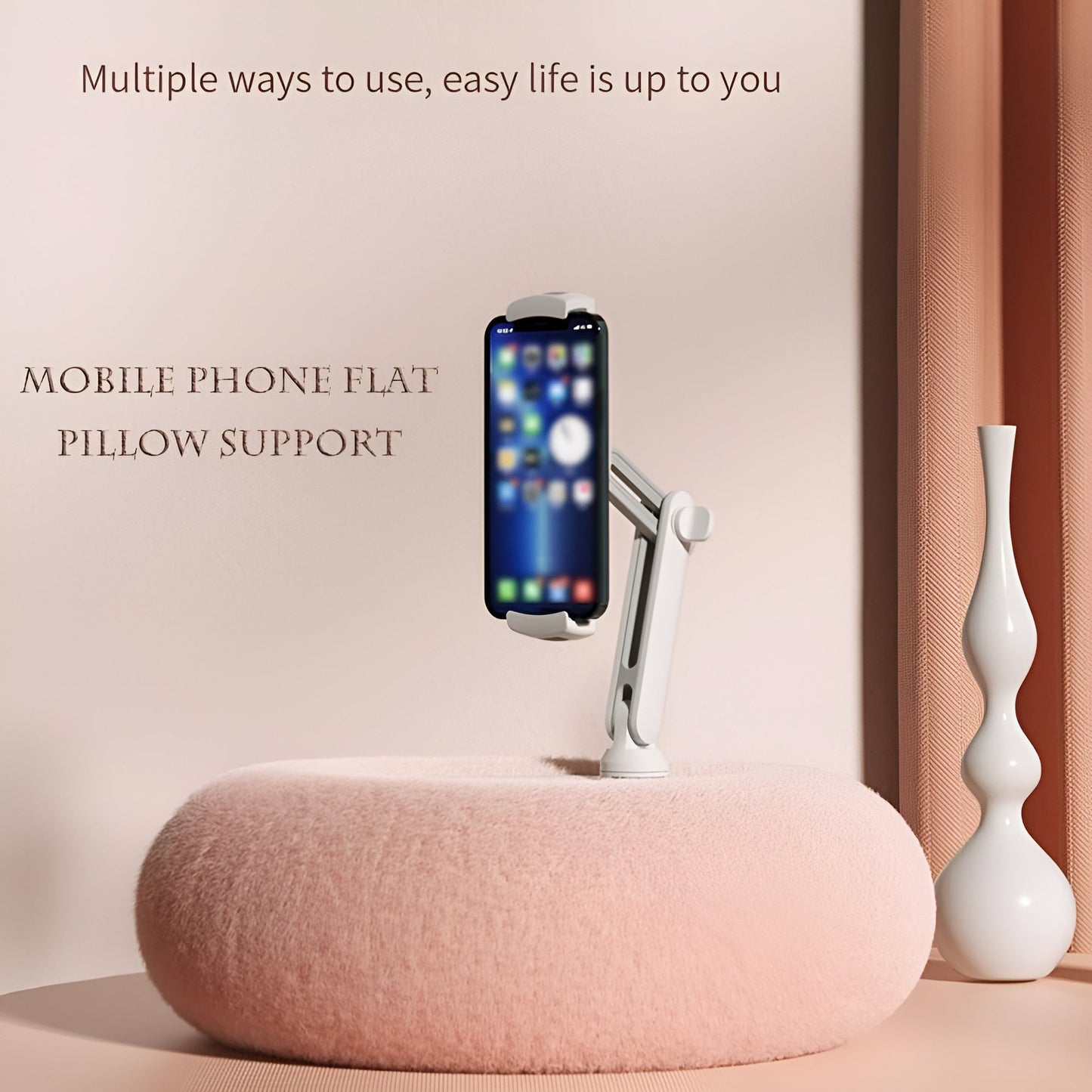 Premium Plush Kindle Holder Pillow for Phone Up To 13"
