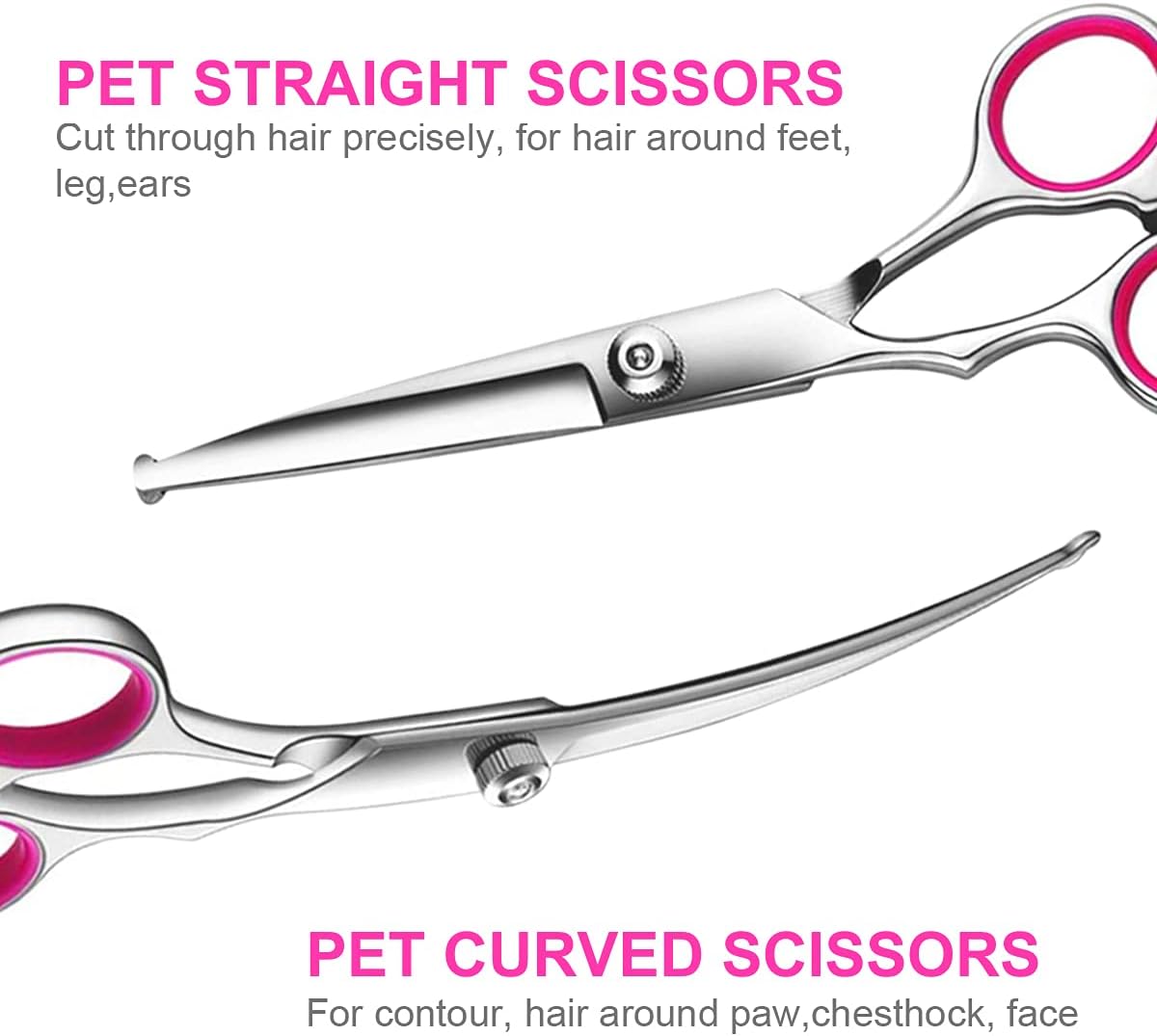 Premium Dog Grooming Scissors Kit