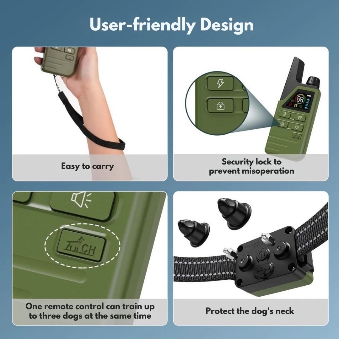 Premium Dog Training Collar & Remote Control