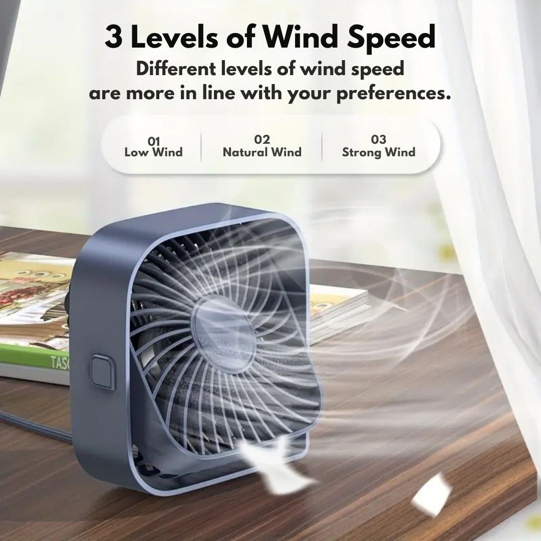 Premium USB Desk Fan