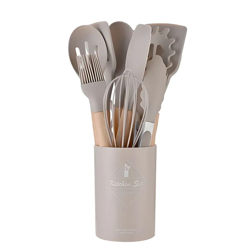 Premium Silicone Non-Stick Cooking Utensil Set