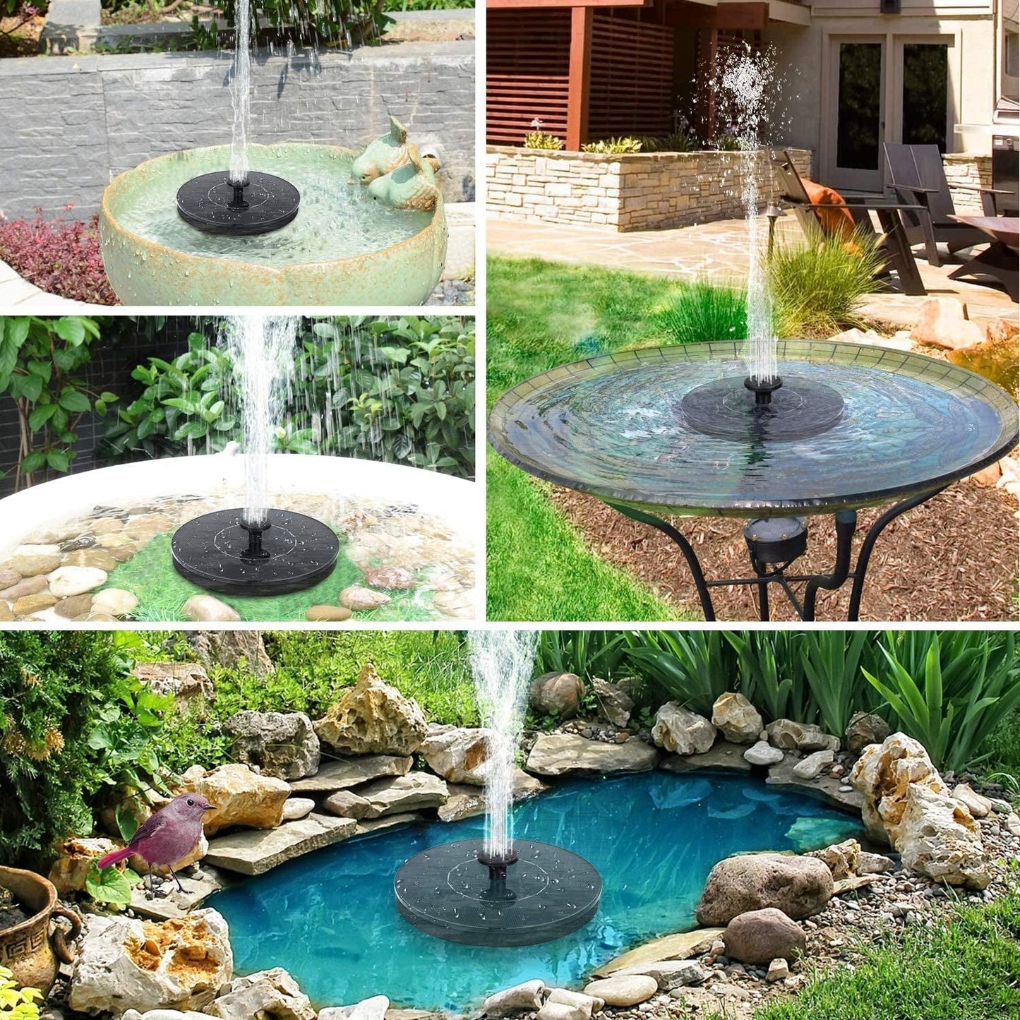 Premium Bird Bath Fountain Pump