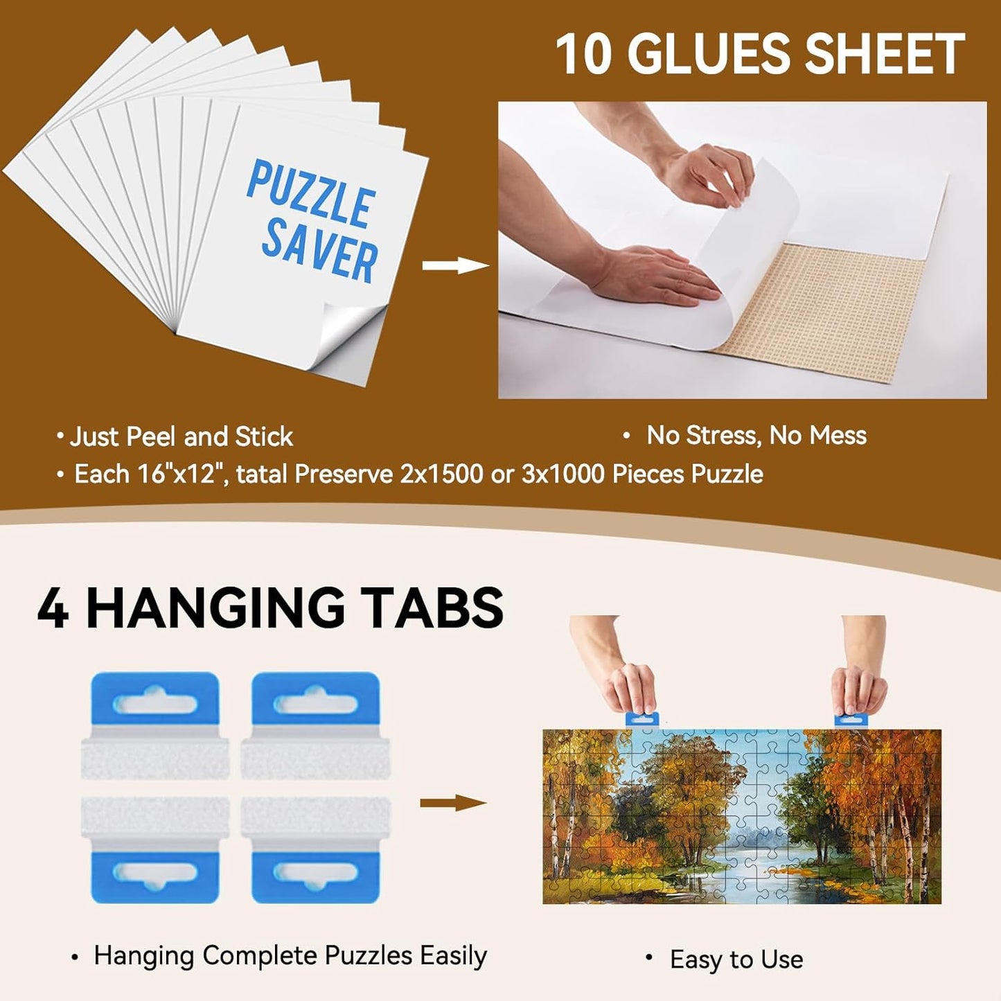 Premium Puzzle Table with Storage