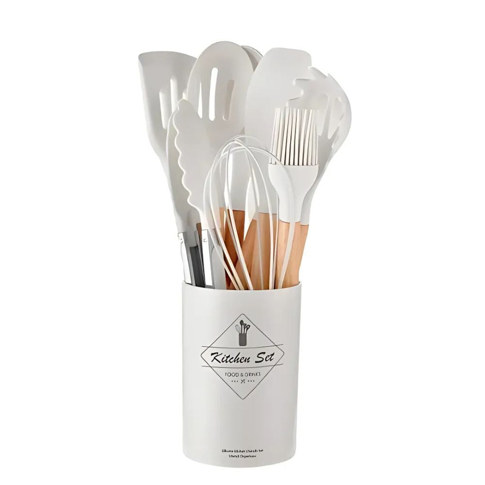 Premium Silicone Non-Stick Cooking Utensil Set