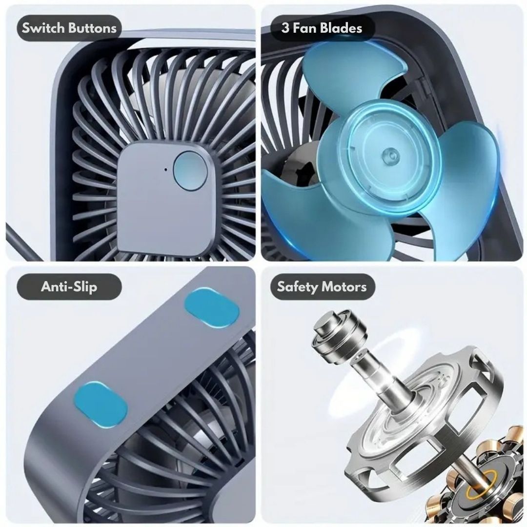Premium USB Desk Fan