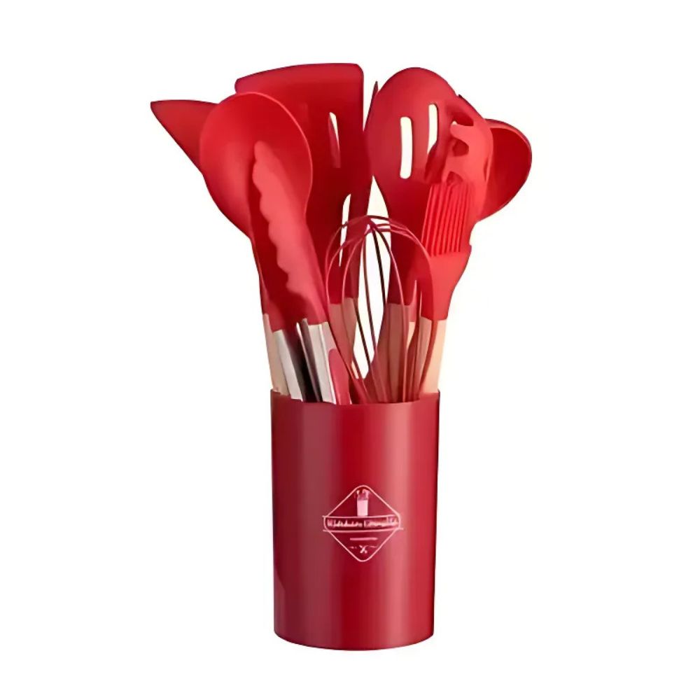 Premium Silicone Non-Stick Cooking Utensil Set