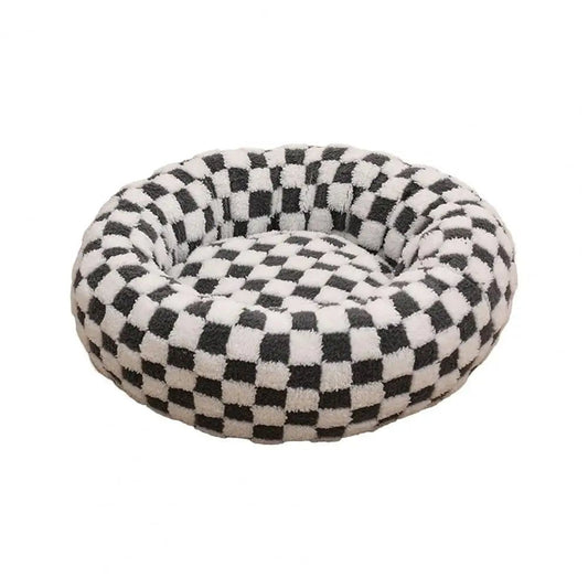Premium Round Donut Dog Bed