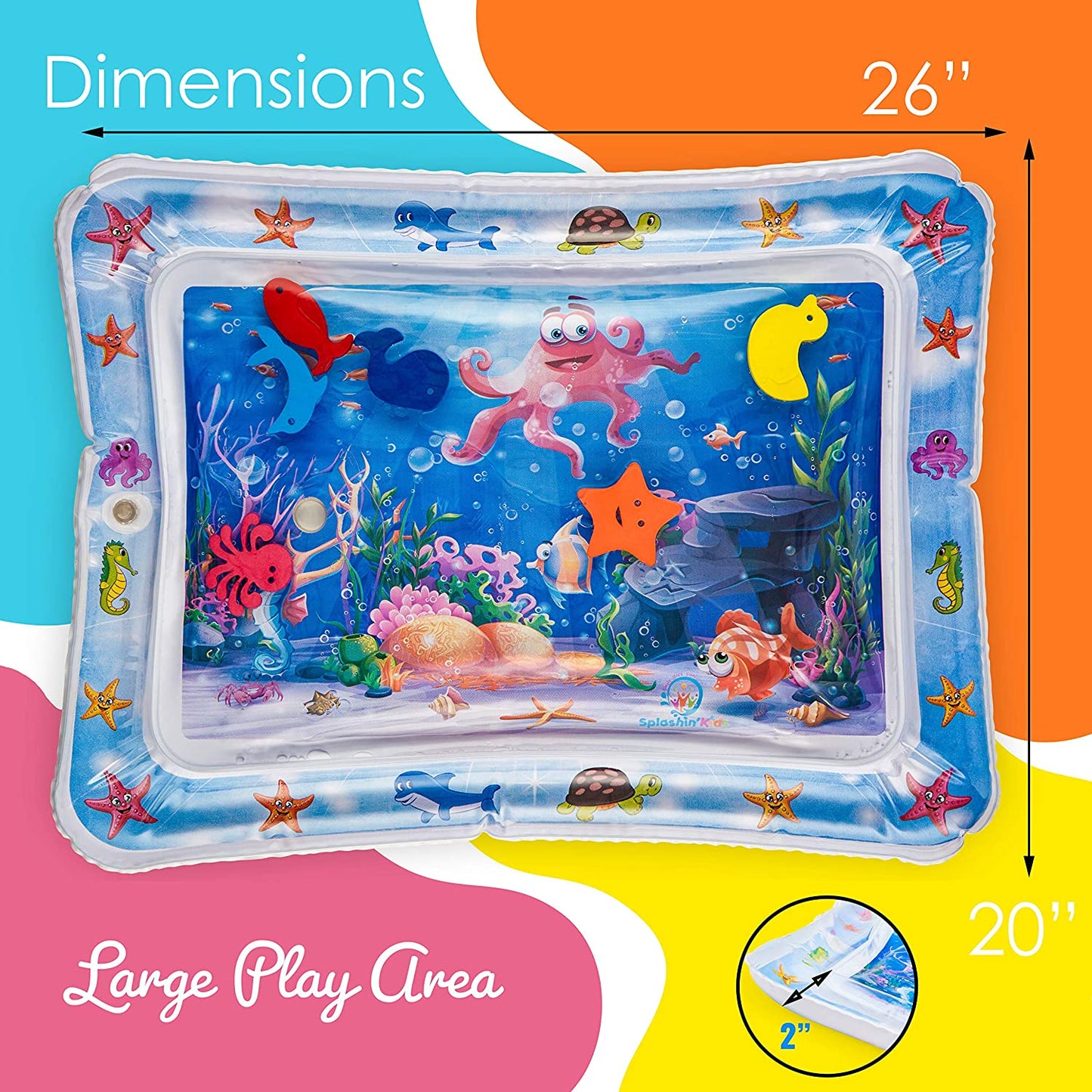 Premium Tummy Time Premium Water mat Infants