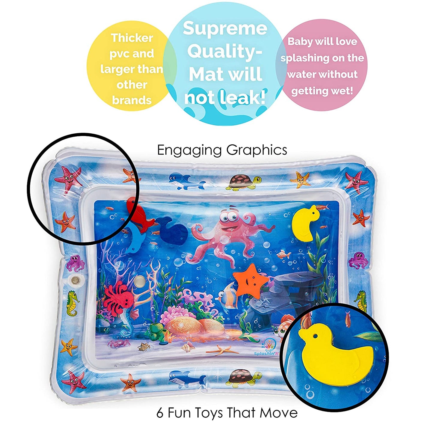 Premium Tummy Time Premium Water mat Infants