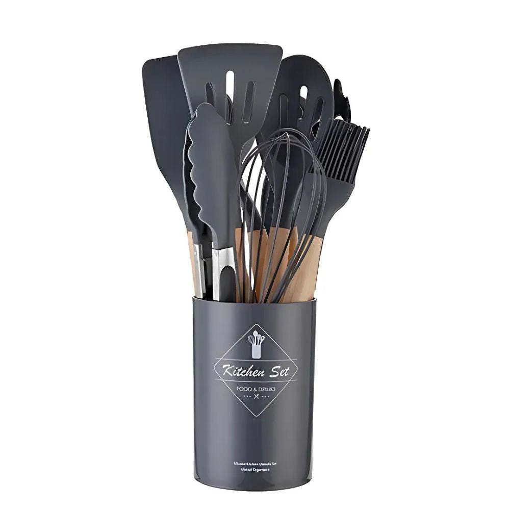 Premium Silicone Non-Stick Cooking Utensil Set