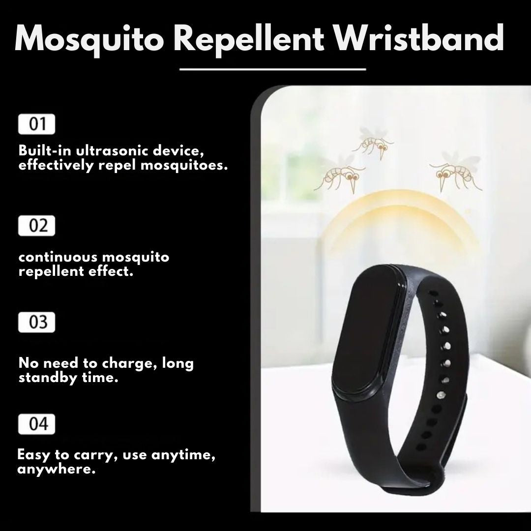 Premium Mosquito Repellent Wristband