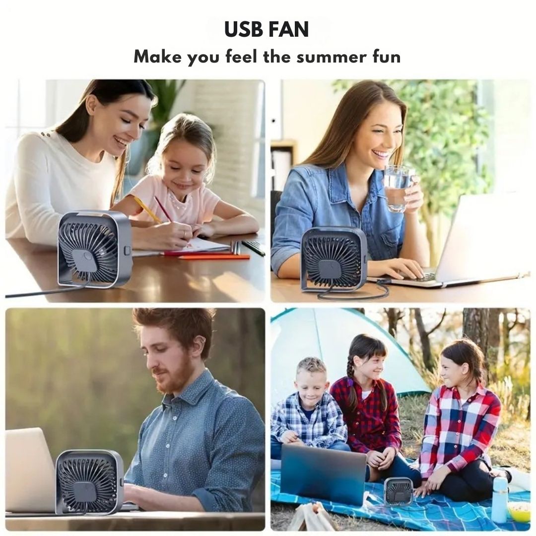 Premium USB Desk Fan