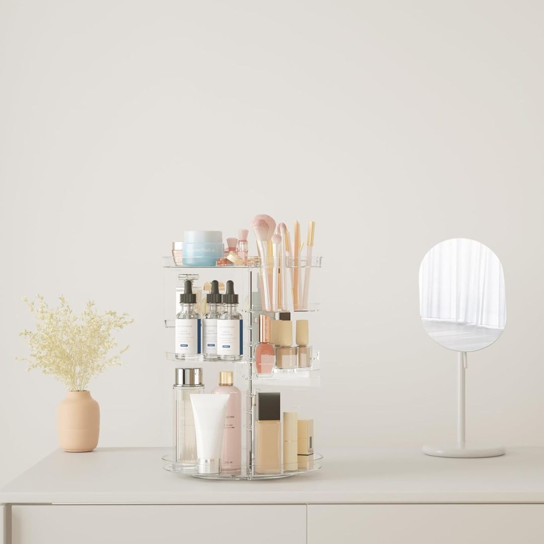 Premium Rotating Makeup Organizer