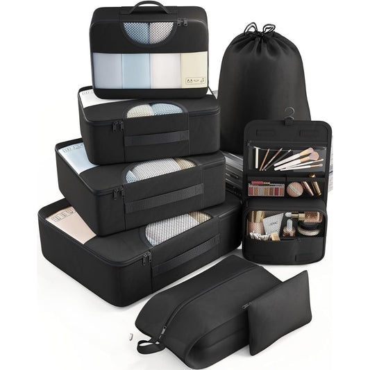 Premium Set Packing Cubes for Travel