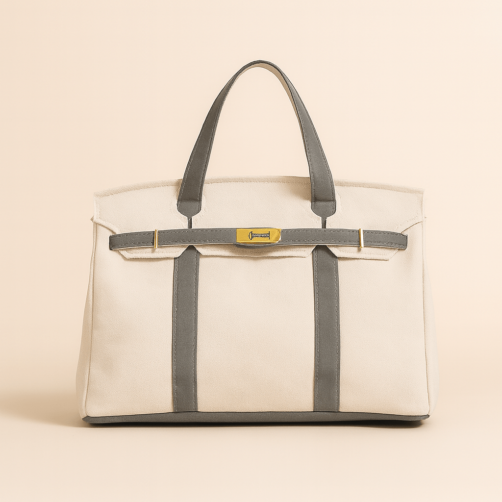 Premium Cotton Tote Bag with Strong Steel Frame