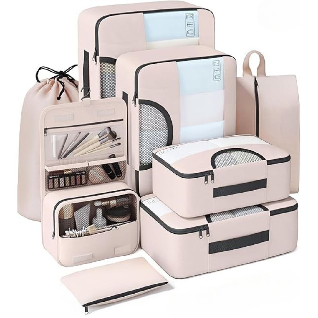 Premium Set Packing Cubes for Travel
